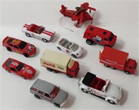 Assorted Coca-Cola Model Vehicles