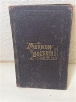 Rare 1888 Leather Bound Mormon Doctrine  Book
