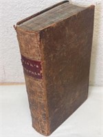 Rare 1841 Leather Bound Fisk Travels in Europe