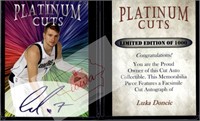 Luka Donic Platinum Cuts facsimile auto