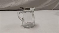 Vtg anchor hocking  glass syrup dispenser