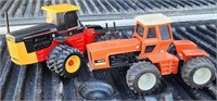 Two Die Cast Replica Farm Tractors