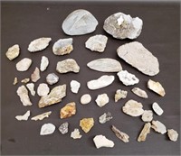 Flat of Assorted Rocks & Geodes