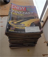 Stack Of Chevy Magazines