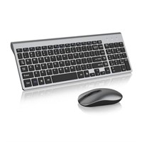 cimetech Wireless Keyboard Mouse Combo, Compact