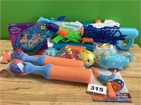 Large lot of Water Guns and Water Toys