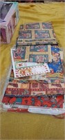 Lot of vintage wrapping paper