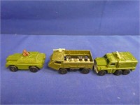 (3) Matchbox Personnel Carrier, #16 Badger And