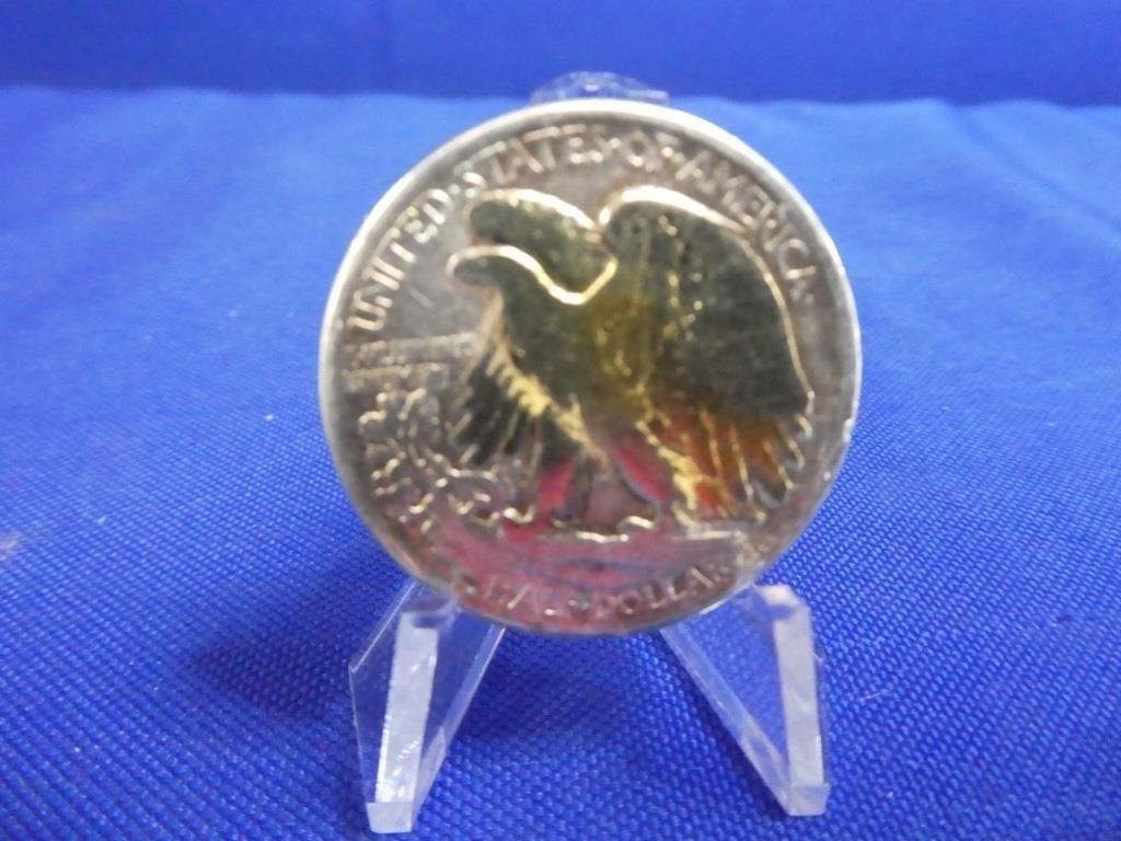 1945 Half Dollar Walking Liberty Gold Eagle
