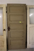 Antique 32" 5 Panel Door