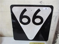ROUTE 66 ROAD SIGN