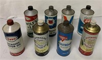 8 Outboard Motor Oil cans