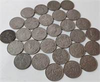 Early 1900s Canadian 5 Cent Coins