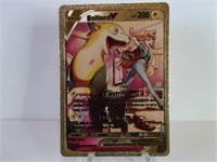 Rare Pokemon Gold Foil Boltund V