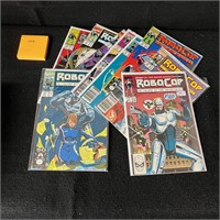 Robocop Marvel Series w/#1 & Newsstand Editions