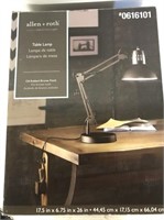 ALLEN AND ROTH DESK LAMP