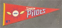 Vintage Seattle "Pilots" BB Pennant