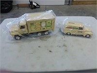 Schwan's coin bank and Truck