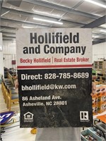Hollifield and Co Metal Sign