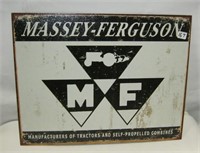 New Massey-Ferguson Tin Sign