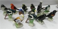 14  Bird Figures- Japan (2 1/2 inches high)