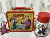 POPEYE LUNCHBOX and THERMOS