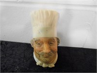 Bossons Chef Chalkware Head Figure 6" Tall