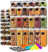 42 Pack Airtight Food Storage Containers  BPA