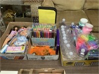 Dolls, craft supplies