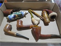 CHARATANS MAKE PIPE, MISC PIPES (8)