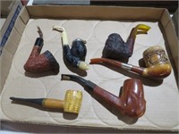 CAMINEPTO WOOD CARVED PIPE, HAND MADE PIPES (6)