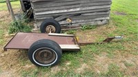 SMALL UTILITY TRAILER, 2 IN BALL