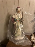 Carved Santa or Wiseman Figure