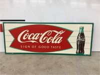 Coke Fishtail Sign