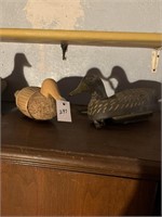 Decoy display ducks