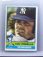 Lou Piniella 1976 Topps