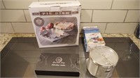 CIB pie dish, Jar opener, Gourmet Easy Garlic