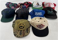 (10) Vintage Hats Black Star, Border Patrol