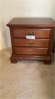 Bedside table -three drawer- 27x17x25 Yorktown