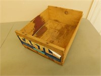 Castle Wooden Crate 14 X 18 X 7