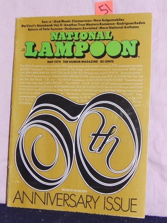 National Lampoon Vol. 1 No. 50 May 1974