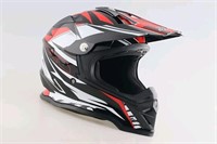 Ahr DOT Motorcross Adult Helmet-BFR 819-7 Red & Bl