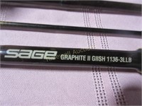 Sage Graphite II GIISH 1136 3lb. fly fishing rod