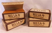 4 boxes RIZ LA CROIX cigarette papers