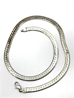 ‘925’ Marked 6.5mm Necklace 20” 
(Weight is