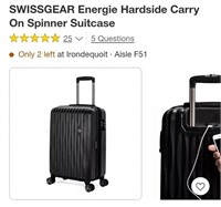 Swiss Gear 20" Hardside Spinner Carry-On