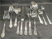 11 Pc Stainless Serving Set