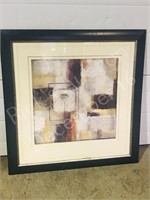 Modern framed print - 39" sq