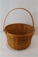 Longaberger Basket(14"Rdx9H) & Protector