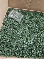 Artificial Boxwood hedge. 12 pack